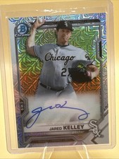 2021 Bowman - Mega Box Chrome Mojo Autographs Jared Kelley #BMA-JK (AU, RC)