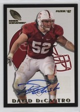 2012 Fleer Retro 1993 Rookie Sensations David DeCastro #RS-44 Auto 16q7