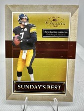 2007 Donruss Classics - Sunday's Best Ben Roethlisberger #SB-29 /1000