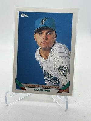1993 Topps - Trevor Hoffman #572 RC Marlins Baseball HOF