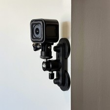 Magnetic Action Camera Mount with Ball Head, Heavy Duty Base for GoPro, Insta360