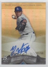 2014 Bowman Platinum Prospects Gold Refractor 27/50 Yimi Garcia #AP-YG Auto 0n8h