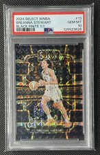 2024 Panini Select WNBA Breanna Stewart Black Finite Prizm One of One 1/1 PSA 10