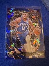 2024-25 Panini Select Courtside Keegan Murray #231 Blue Tectonic Prizm