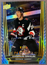 2025-26 Upper Deck Encore Gold Parallel #/50 #E-193 Rasmu Dahlin Buffalo Sabres
