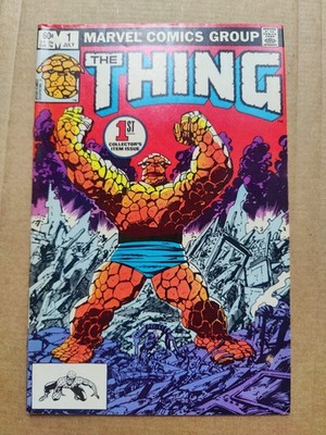 THE THING #1 FN Midgrade John Byrne Ron Wilson Marvel 1983 (3)
