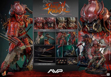 NEW Hot Toys AC06 Alien vs. Predator AVP Akaoni Samurai Predator Normal Ver.