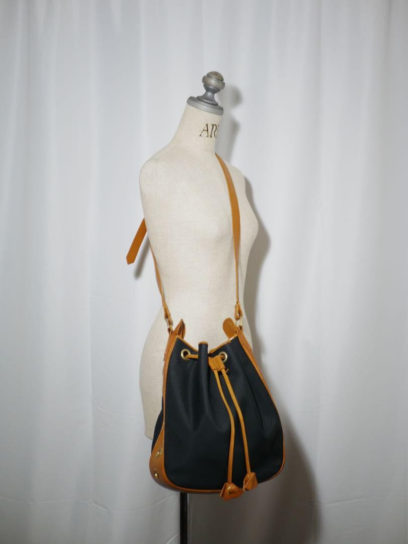 Borsa Yves Saint Laurent con coulisse vg importazione Giappone rara