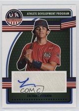 2023 Panini USA Baseball Stars & Stripes Blue Zachary Estrada #ADPS-ZE Auto 03j5