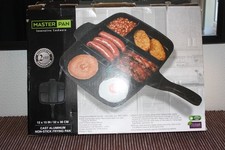 MASTERPAN - LAZYMAN 5 in 1 SECTIONAL FRYING PAN - NEW