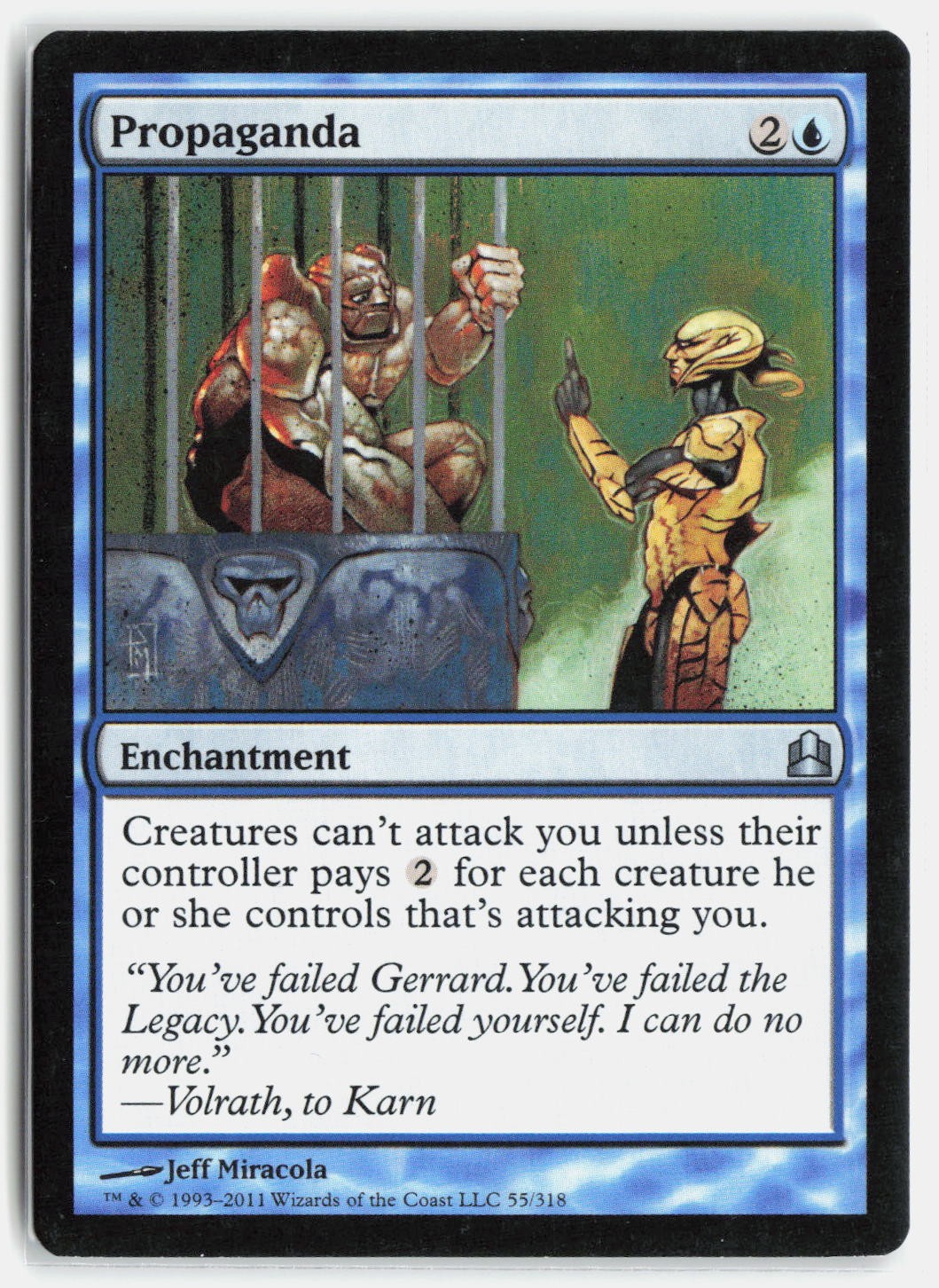 Propaganda #55 (NM) Commander CMD Magic MTG