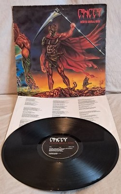 Cancer ~ Death Shall Rise SOL 28 1991 orig UK LP A2/B1 Jonz + inner VG+/VG