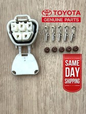 Toyota OEM Fuel Pump Sender Sending Unit Connector Housing Plug w/ Pins & Seals