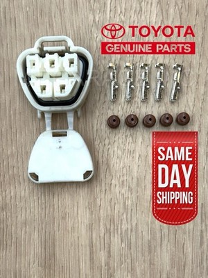 Toyota OEM Fuel Pump Sender Sending Unit Connector Housing Plug w/ Pins & Seals