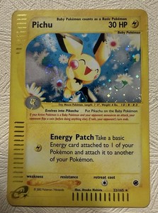 Pichu Pokemon Card | eBay