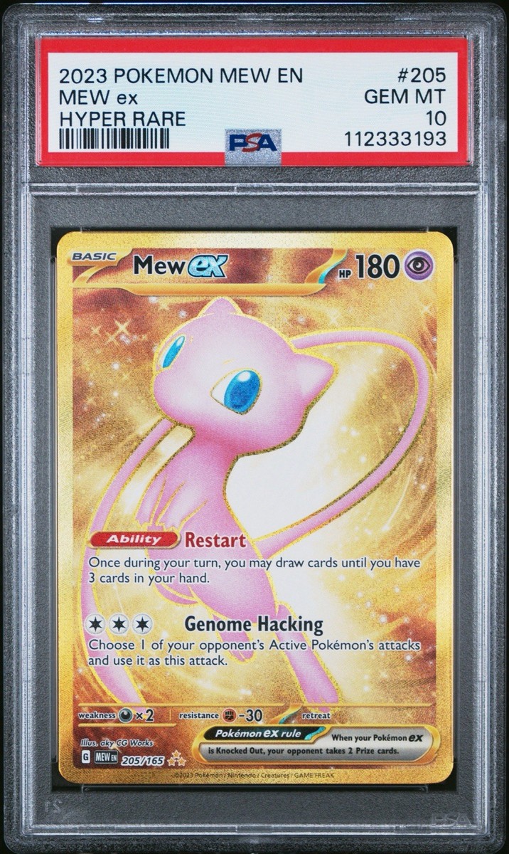 how much is a mew pokemon card worth Mew Price & Card Details HSTriumphant your opponent takes 2 Prize cards. 2023 POKEMON MEW EN 151