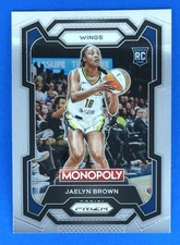2024 Panini Prizm Monopoly WNBA Jaelyn Brown #15 BASKETBALL CARD Dallas Wings RC
