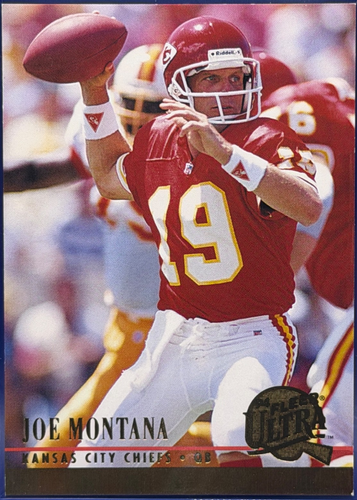 1994 Fleer Ultra Joe Montana #145 Kansas City Chiefs HOF - NM/MT (3) - Picture 1 of 2