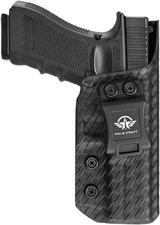 IWB Kydex Holster Custom Fit: Glock 17 (Gen 1-5) / Glock 22 Glock 31 (Gen 3-4)