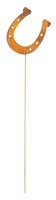Edelrost Gartenstecker Hufeisen 64 Cm Rost Gartendeko Metall Gartendekoration