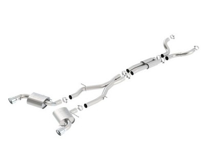 Borla ATAK Cat-Back Exhaust System for Chevrolet Camaro 2016-2024   3 Inch