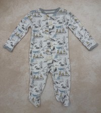MAGNETIC ME Antarctica Footed Coverall Romper Sleeper Size 0-3 Months