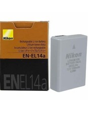 Nikon EN-EL14A Battery D3300 D3400 D3500 D5100 D5200 D5300 D5600 Camera