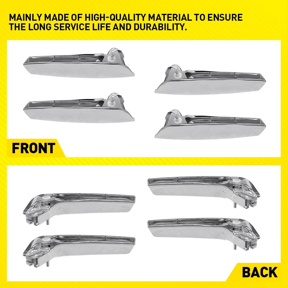 Manija de puerta interior delantera trasera izquierda derecha para GMC Yukon 2007-2014 19299865 Foto 4 de 4