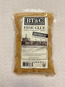 Brooklyn Tool & Craft Hide Glue 251 Gram Strength Less than 1 lb. (Opened bag)