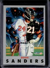1993 Fleer Deion Sanders #263 Falcons