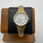 Vintage TIMEX Women's Easy Read Watch with Date, Indiglo, New Battery, Running