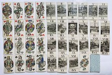Tarot Tarock Playing Cards Game Frankfurt Lennhoff Heuser 1850