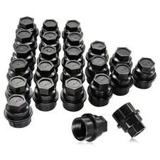 24pcs Wheel Lug Nut Cap Covers Thread Fit For Gmc For Chevy C1500 C2500 C3500 24pcs Wheel Lug Nut Cap Covers Thread Fit For Gmc For Chevy C1500 C2500 C3500