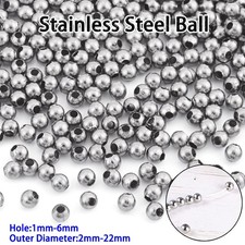 Stainless Steel Ball Bearing Bead Ball with Through Hole Unthreaded 2mm-22mm