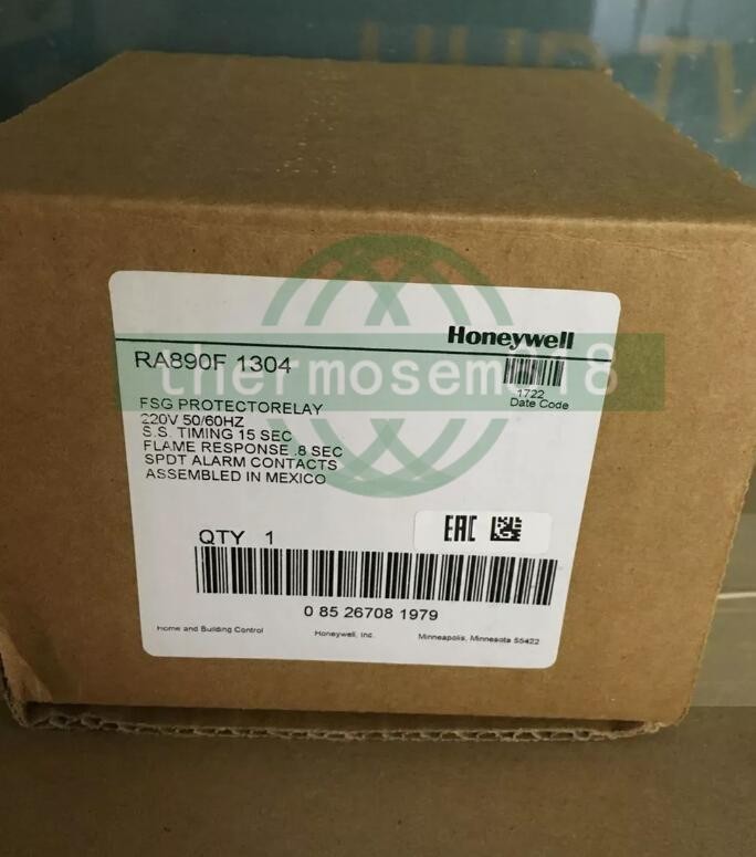 1X NEW Honeywell RA890F 1304 Control Box for Burner Controller RA890F1304