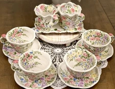 English Garden Collection  by Don Swanson For Tabletops Unlimited Set