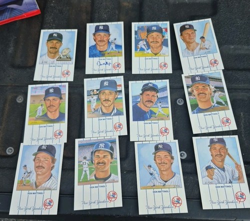Don Mattingly Autographed Signed Postcard 12 Card Set by Susan Rini Yankees - Picture 2 of 5