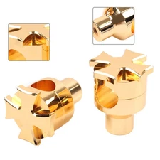 Universal 2" Rise Handlebar Riser Clamp Mount For Harley Softail Dyna Road King