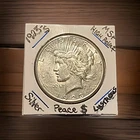 1923-S Peace Silver Dollar☆☆BU~High Relief~Lustrous Shine☆☆