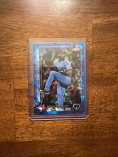 2025 Topps Chrome Update Sapphire #USC100 Seranthony Dominguez Blue Jays