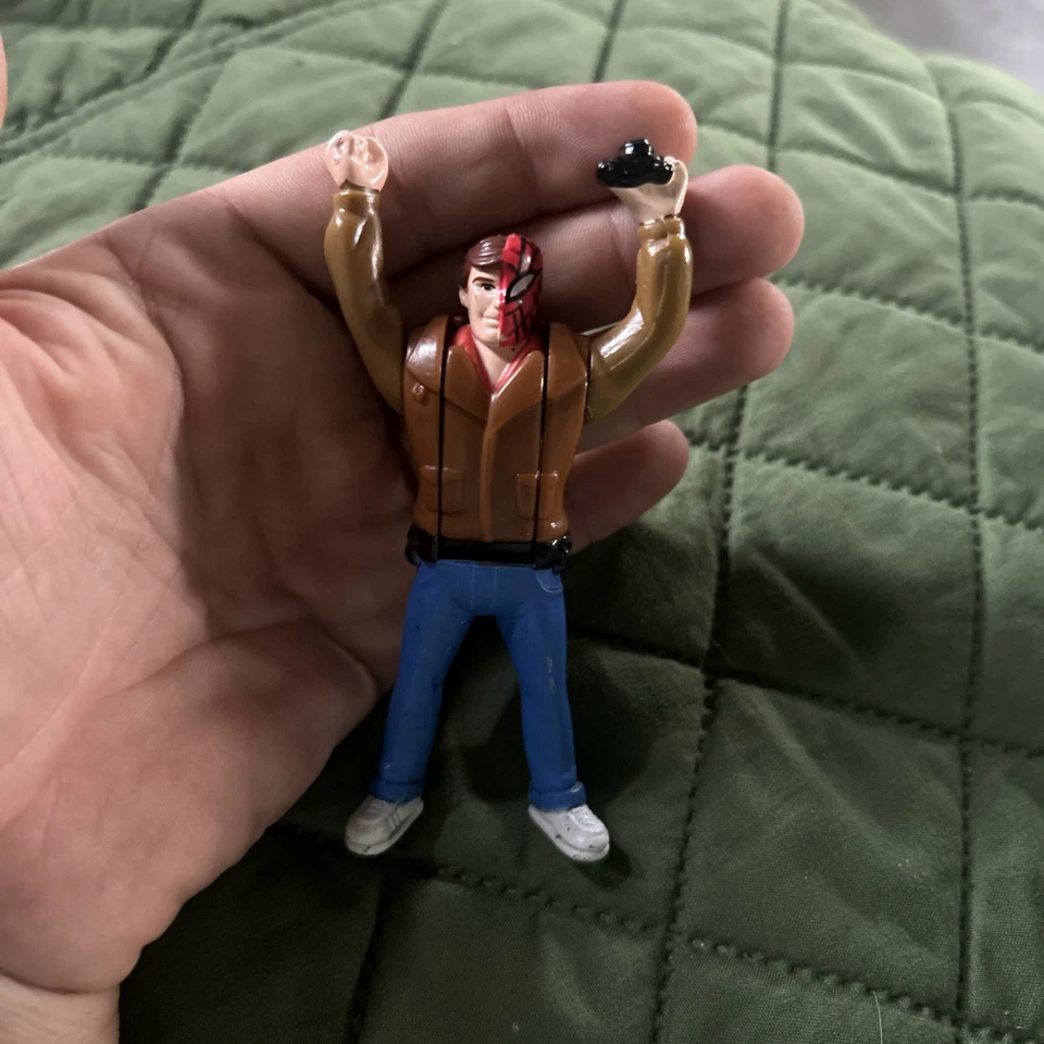 Spiderman Dr. Octopus Peter Parker Set of 3 McDonalds Happy Meal Toy Marvel 1995 - Image 4 of 4