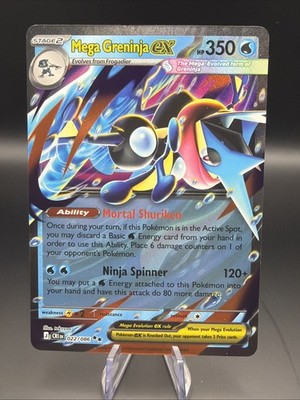 Mega Greninja Ex - 022/086 - Chaos Rising