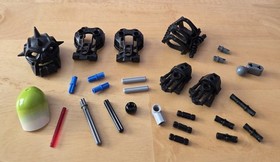 Lego Bionicle  Toa Nuparu  #8729  (Toa Inika)