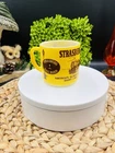 Strasburg Railroad Souvenir Mug VTG Federal Milk Glass Pennsylvania Rail Road