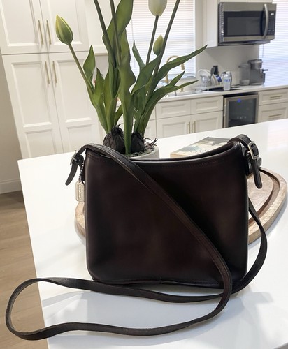 Coach  Brown Leather Bag - Picture 1 of 8