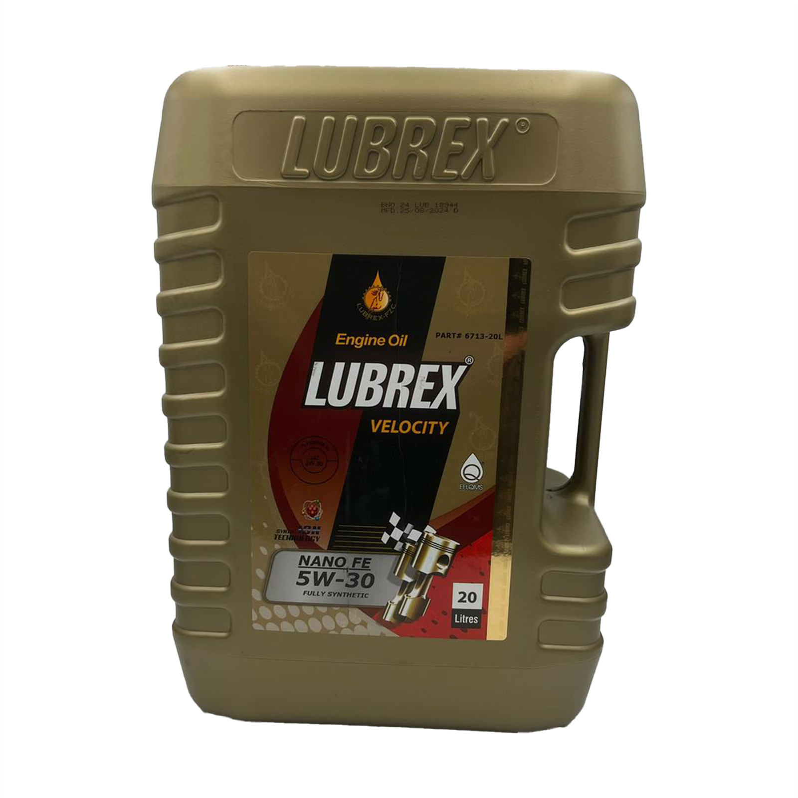 Lubrex  5W-30 Fully Synthetic Engine Oil ACEA A5/B5 MB 229.6 RN0700 - 20L