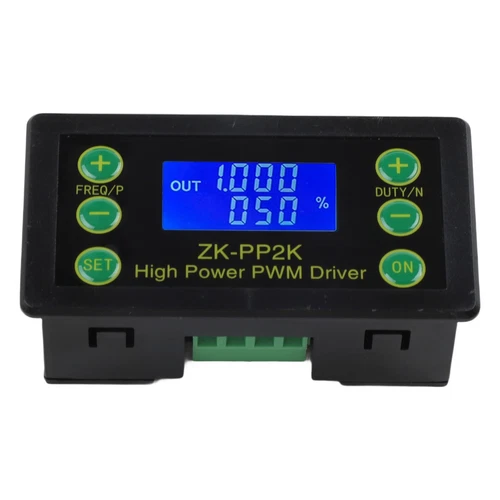 Adjustable Duty Cycle Driver with/Stop Control and Adjustable Pulse Width