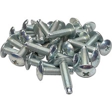 RackGold  10-32 Zinc Rack Screws 25 Pack - USA Made