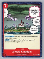 Lulucia Kingdom EB04-010 Common Adventure on Kami's Island One Piece TCG