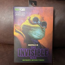 NECA Universal Monsters Teenage Mutant Ninja Turtles Donatello as Invisible Man
